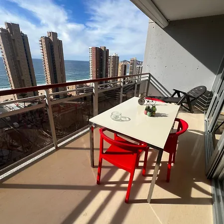Coblanca 41-spectacular Views-gym-heated Pool-sauna-jacuzzi-wifi-3 Minutes Walk From The Sear Benidorm