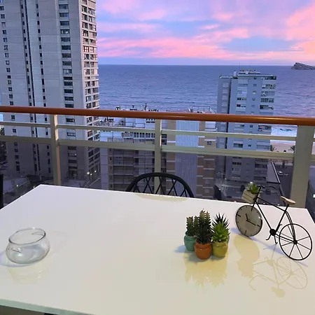 Appartement Coblanca 41-spectacular Views-gym-heated Pool-sauna-jacuzzi-wifi-3 Minutes Walk From The Sear