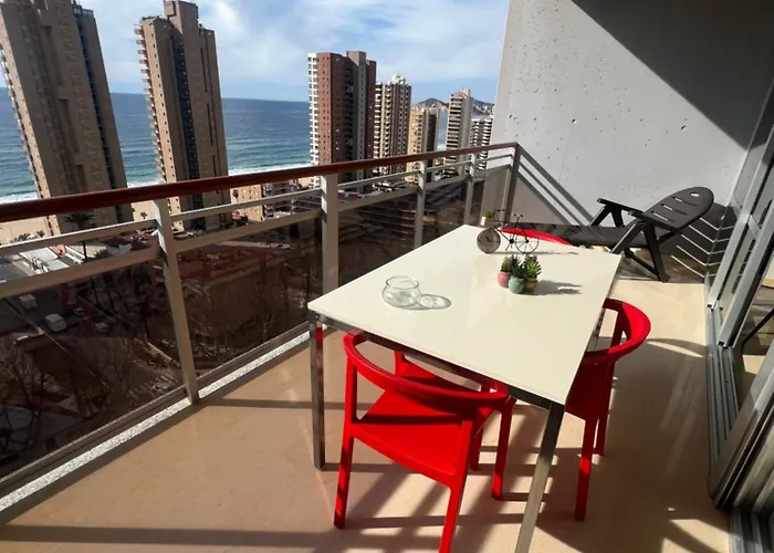 Coblanca 41-Gym-Heated Pool-Sauna-Jacuzzi-3 Minutes Walk From The Sea Apartman Benidorm