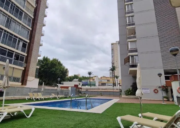 Apartamento Coblanca 41-gym-heated Pool-sauna-jacuzzi-wifi-3 Minutes Walk From The Sea