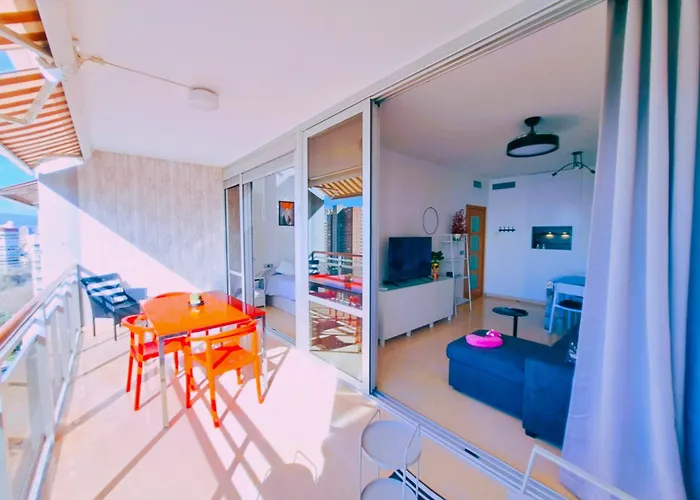 Apartamento Coblanca 41-gym-heated Pool-sauna-jacuzzi-wifi-3 Minutes Walk From The Sea