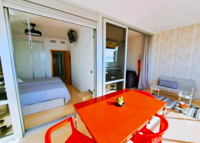 Apartamento Coblanca 41-gym-heated Pool-sauna-jacuzzi-wifi-3 Minutes Walk From The Sea
